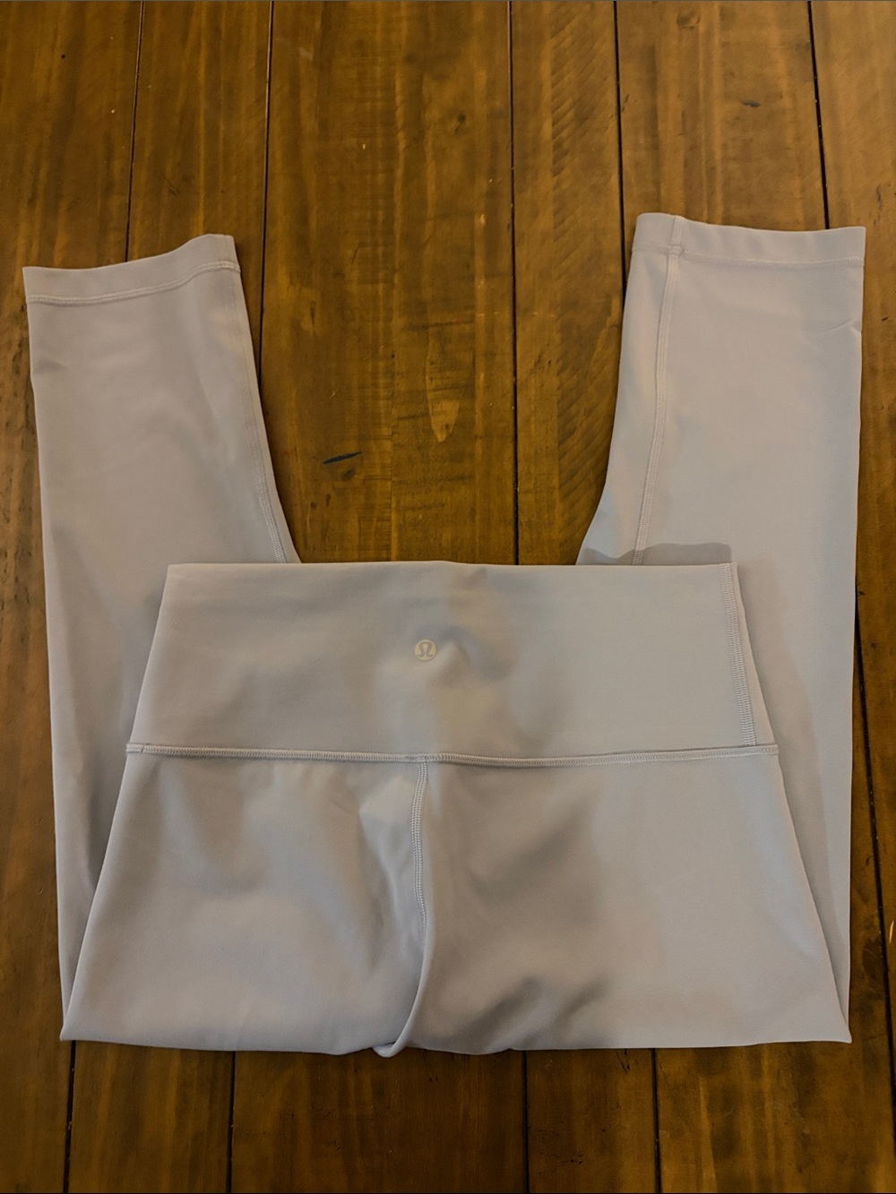 lululemon athletica is women’s Pale Gray High-Waist Leggings